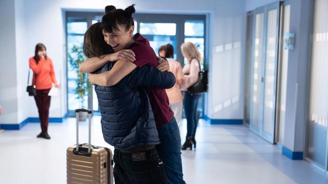 Na dobre i na złe, odc. 739. Wera (Magdalena Celmer), Bart (Piotr Głowacki)