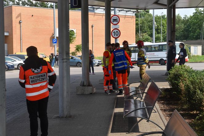 Wybuchy i strzelanina na dworcu autobusowym. Na szczęście, to tylko ćwiczenia