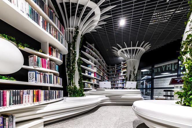 Metroteka – biblioteka na stacji metra M2 Kondratowicza w Warszawie