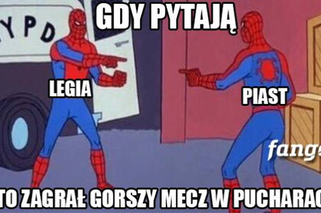 Memy po meczu Legii i Piasta w europejskich pucharach