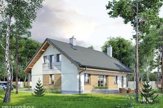 Projekt domu Samotna gwiazda od Muratora - wizualizacje, plan, rysunki, propozycje aranżacji