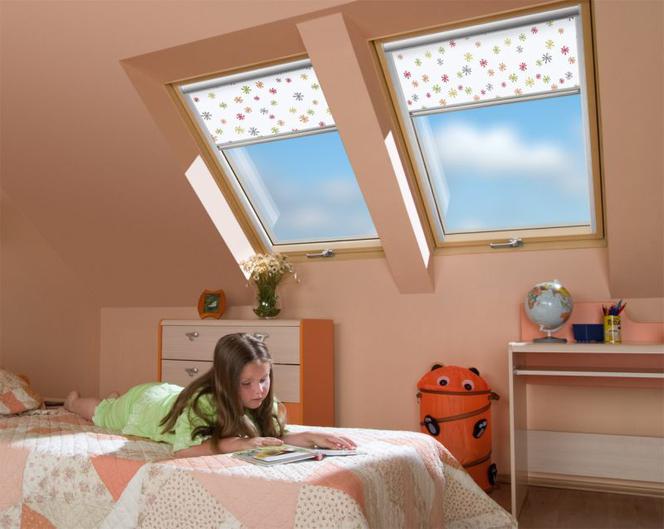 Okna obrotowe w pokoju dziecięcym