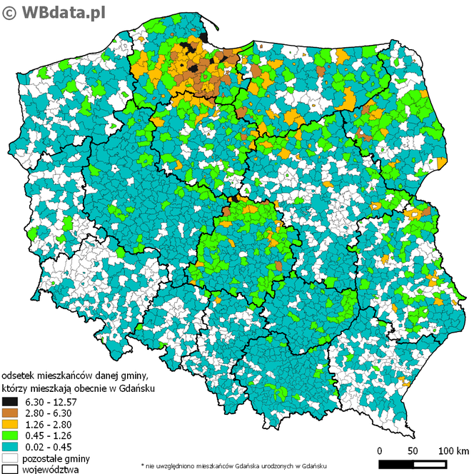 Mapka gdańskich słoików