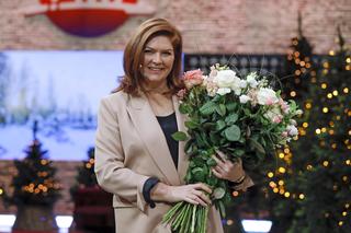 Katarzyna Dowbor obsypana kwiatami na antenie Pytania na śniadanie. Dziennikarka nie kryła wzruszenia 
