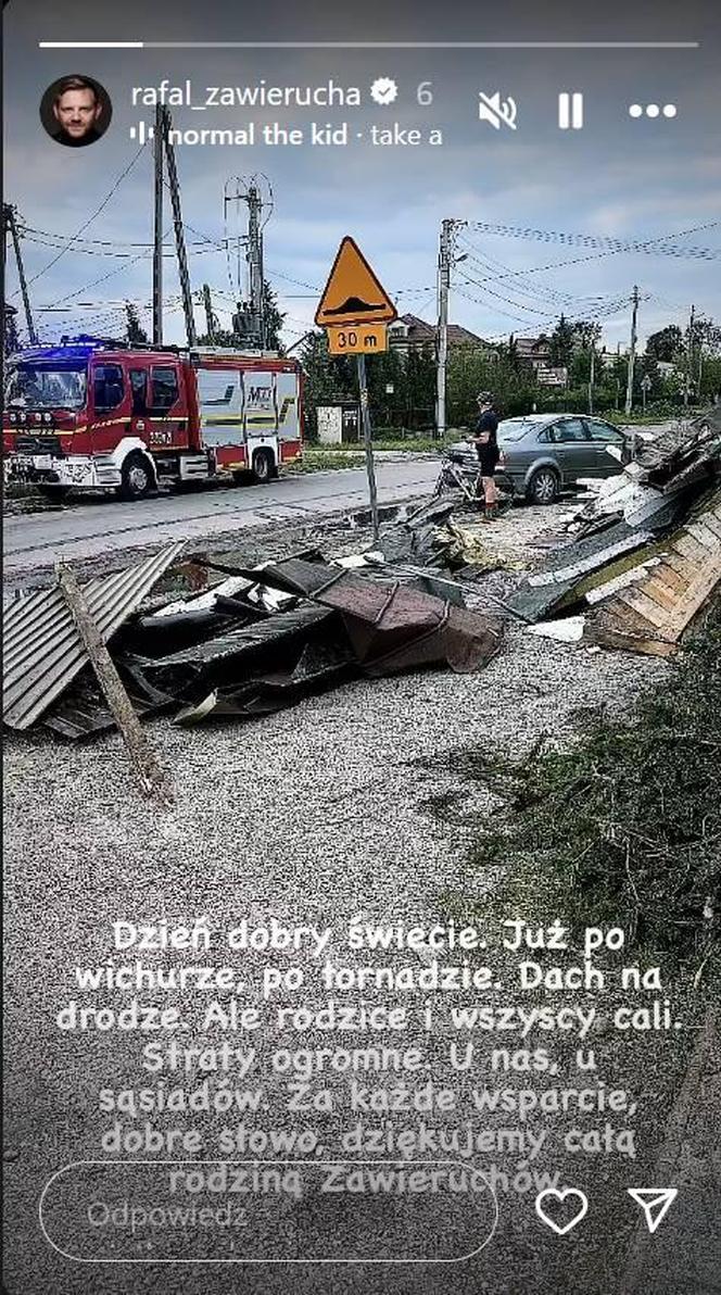 Rodzina Rafała Zawieruchy znalazła się w niebezpieczeństwie