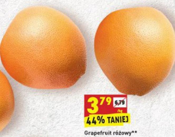 grapefruit różowy 3,79 zł