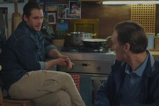 	M jak miłość, odcinek 1826: Marcin (Mikołaj Roznerski), Olek (Maurycy Popiel) 