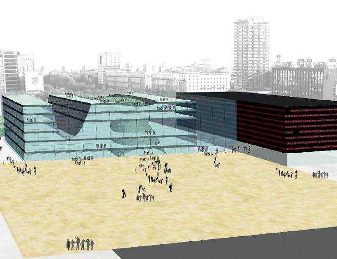 Wyróżnienie. Autorzy: Jun Aoki & Associates, Jun Aoki, Marcel Peter, Satoko Hirata, Japonia; Artur Jasiński i Wspólnicy Biuro Architektoniczne sp. z o.o., Artur Jasiński, Katarzyna Leśnodorska, Polska
