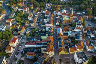 Połczyn-Zdrój i ulica parasolek 