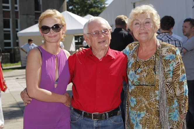 Teresa Lipowska I Witold Pyrkosz w "M jak miłość"