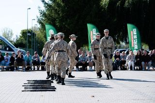 II Ogólnopolski Przegląd Musztry Klas Mundurowych w Lubaniu  