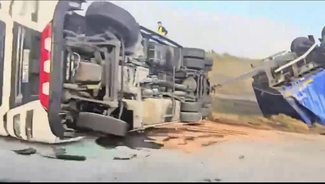Ciężarówka na A1