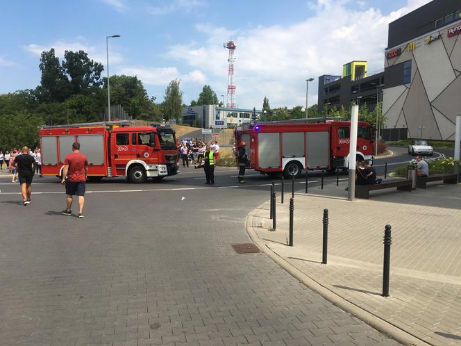 Ewakuacja w bydgoskich Zielonych Arkadach!