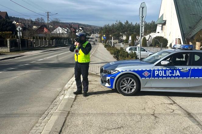 Kolejna akcja Prędkość na drogach Nowego Sącza i regionu 