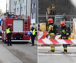 Pożar w salonie urody w Wawrze. Strażacy znaleźli podejrzaną paczkę, ewakuacja mieszkańców. W środku była bomba?