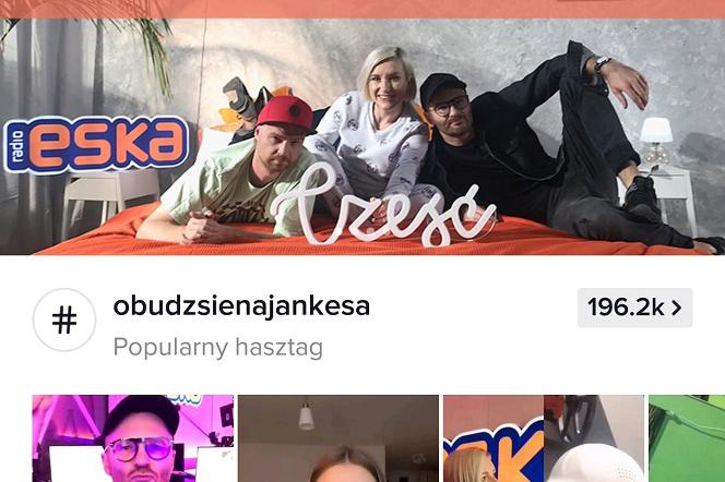 #ObudzSieNaJankesa na TikToku! Rozkręć swój dzień z Radiem ESKA!