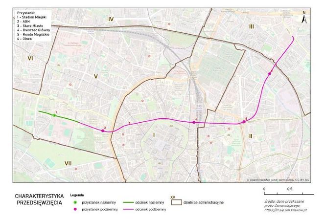 Tam powstanie pierwsza linia metra w Krakowie. Przebieg trasy, nazwy przystanków i mapy