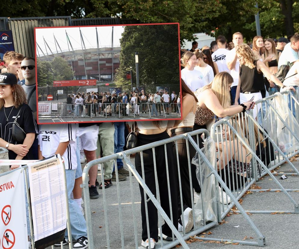 Koncert 50 Centa w Warszawie. Tłumy fanów przed PGE Narodowym! [ZDJĘCIA]