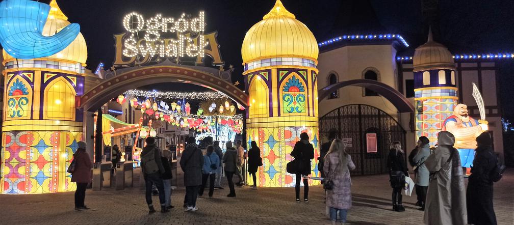Ogród Świateł Lampa Aladyna w Chorzowie już otwarty!