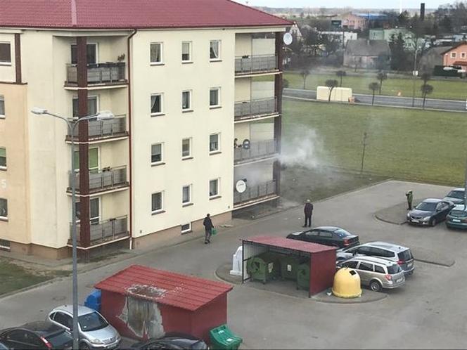 Balkon w Witkowie stanął W PŁOMIENIACH. Nowe technologie uratowały życie
