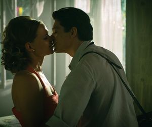 Czarna śmierć. Igor Bielik (Tomasz Ziętek), Anna (Agata Łabno)