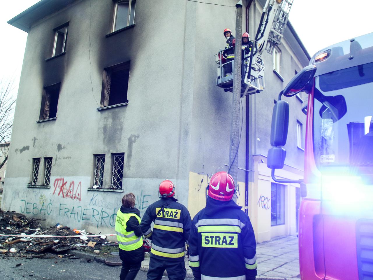 Matka z synem zginęli w eksplozji