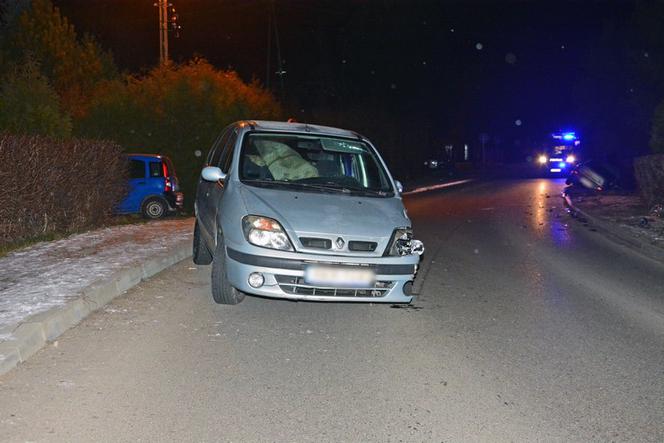 Pijany kierowca doprowadził do kolizji i zepchnął inne auto do rowu