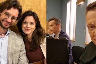 M jak miłość. Rozwód Kasi i Jakuba! Bezczelne zachowanie żony Karskiego i jej kochanka w sądzie w nowym sezonie - ZDJĘCIA