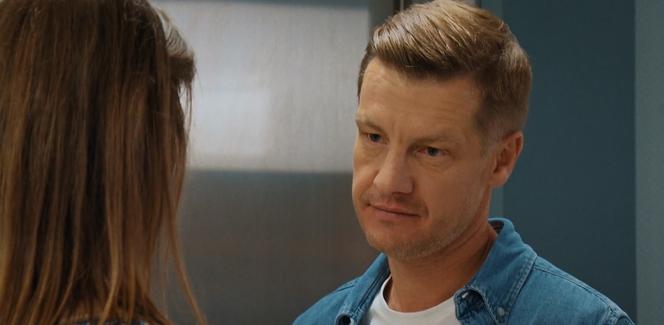 M jak miłość odc. 1702. Franka (Dominika Kachlik), Paweł (Rafał Mroczek)
