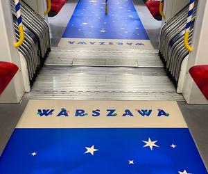 Świąteczne metro w Warszawie