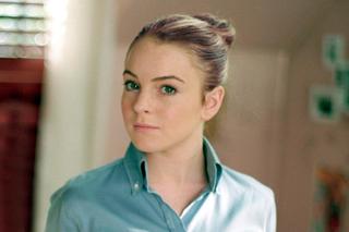 Lindsay Lohan na planie Zakręcony piątek 2003 r.