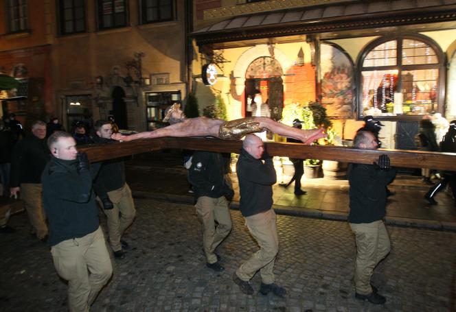 Męska Droga Krzyżowa w Warszawie