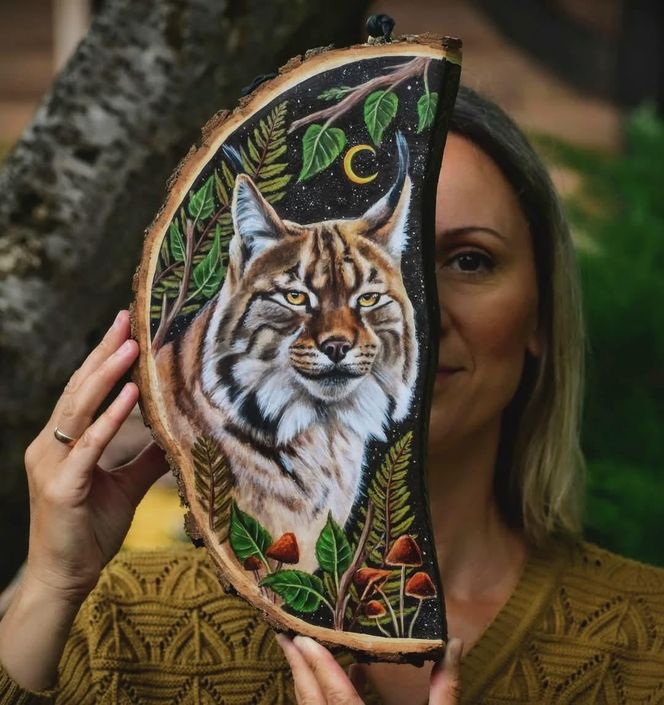 Twórczość na drewnie - Aleksandra Liberadzka