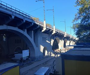 Remont mostu Poniatowskiego w Warszawie