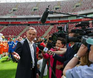 Andrzej Duda na Pucharze Tymbarku