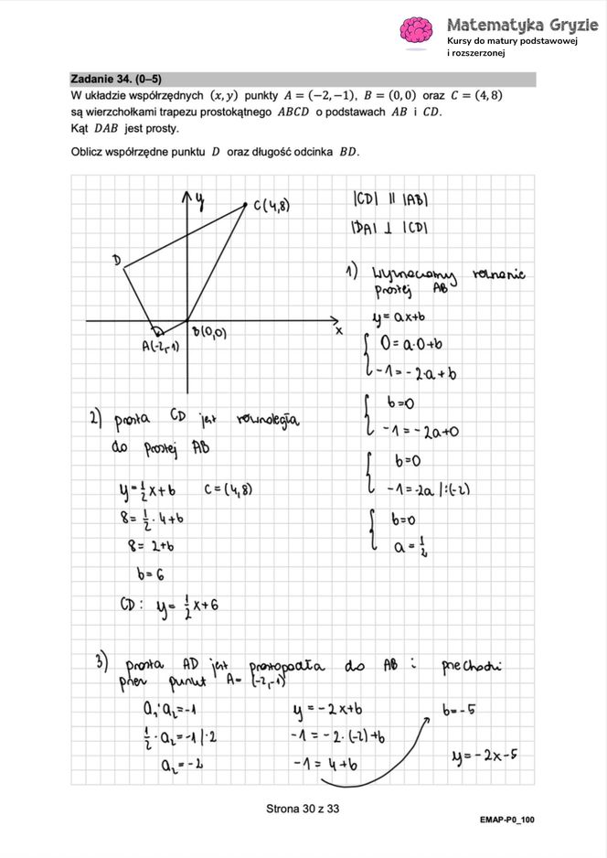 Matura 2025: matematyka 6.05.2025. ODPOWIEDZI z matematyki. Zobacz rozwiązane zadania [Formuła 2015]