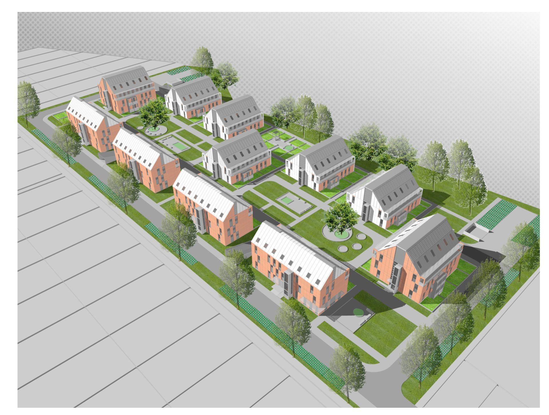 Konkurs na projekt osiedla TBS w Katowicach: wyniki