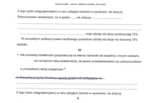 Oświadczenie majątkowe premiera Donalda Tuska