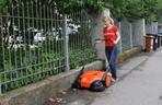Zamiatarka Starmix-Haaga zamiast tradycyjnego sprzątania posadzek, parkingów i chodników