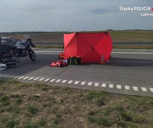 Wypadek na A1, motocyklista nie żyje. Kierowcy utknęli w potężnym, wielogodzinnym korku