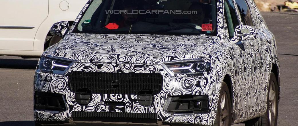 Audi Q7 2015 - zdjęcia szpiegowskie