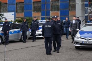 Śląska policja w Toyotach Auris Hybrid