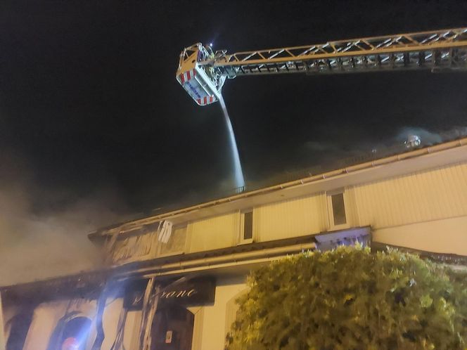 Celowe podpalenie restauracji w Piekarach Śląskich. Mają podejrzanego!