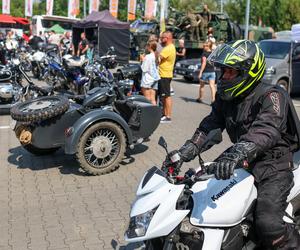 Parada motocyklistów w Dąbrowie Górniczej