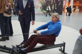 Wiosłowanie dla WOŚP w Poznaniu