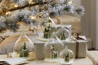 Nowoczesne ozdoby choinkowe Loberon