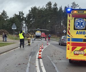Tragiczny poranek w woj. pomorskim. Potrącenie nastolatek na przejściu dla pieszych
