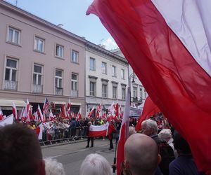 Wielki marsz za Polską Karola Nawrockiego 25.05.2025