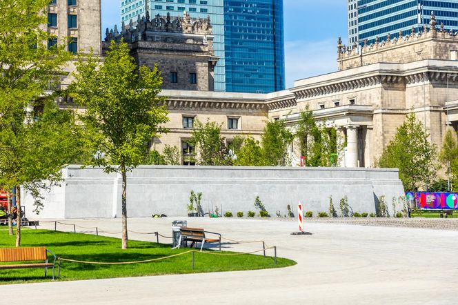 Plac Centralny Warszawa, sierpień 2025