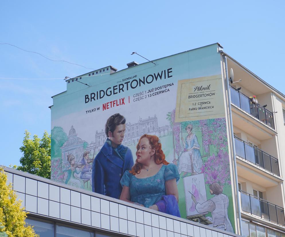 Nowy mural w Białymstoku. W roli głównej Bridgertonowie